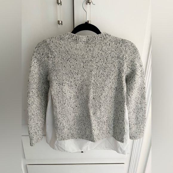 Club Monaco Kaelane Mixed Media Pullover Sweater - Picture 6 of 6